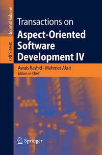 bokomslag Transactions on Aspect-Oriented Software Development IV