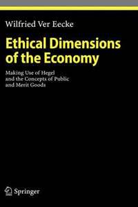 bokomslag Ethical Dimensions of the Economy