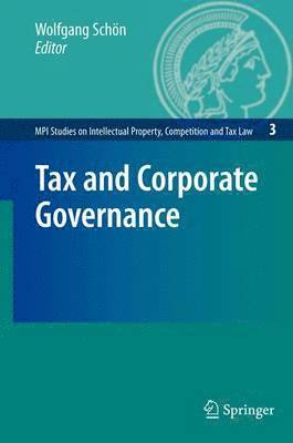 bokomslag Tax and Corporate Governance