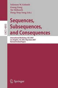 bokomslag Sequences, Subsequences, and Consequences