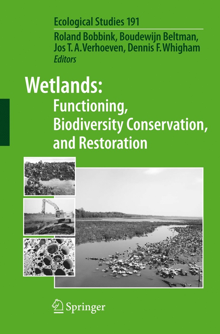 Roland Bobbink, Boudewijn Beltman, Jos T.A. Verhoeven, Dennis F. Whigham, Jos T. A. Verhoeven - Wetlands: Functioning, Biodiversity Conservation, and Restoration, Häftad