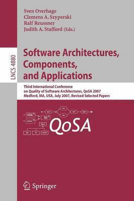 bokomslag Software Architectures, Components, and Applications