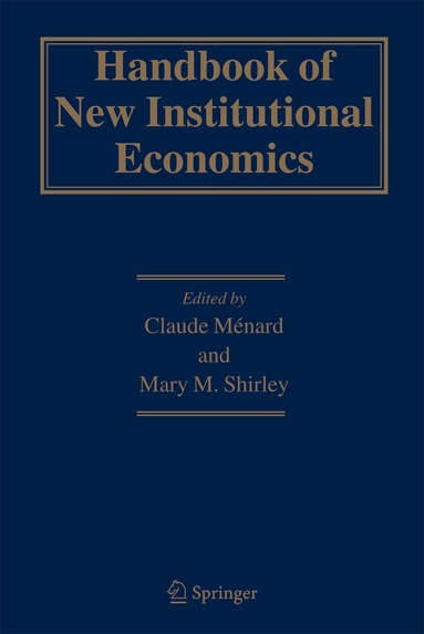 bokomslag Handbook of New Institutional Economics