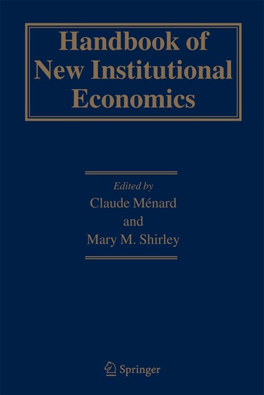 bokomslag Handbook of New Institutional Economics