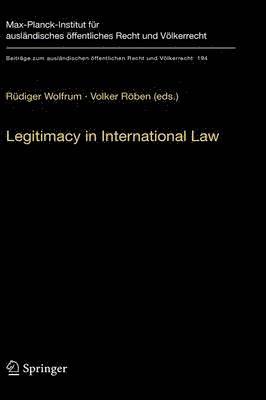 Legitimacy in International Law 1