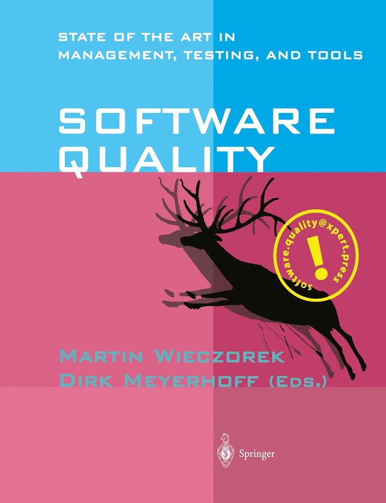 Martin Wieczorek, Dirk Meyerhoff - Software Quality, Häftad
