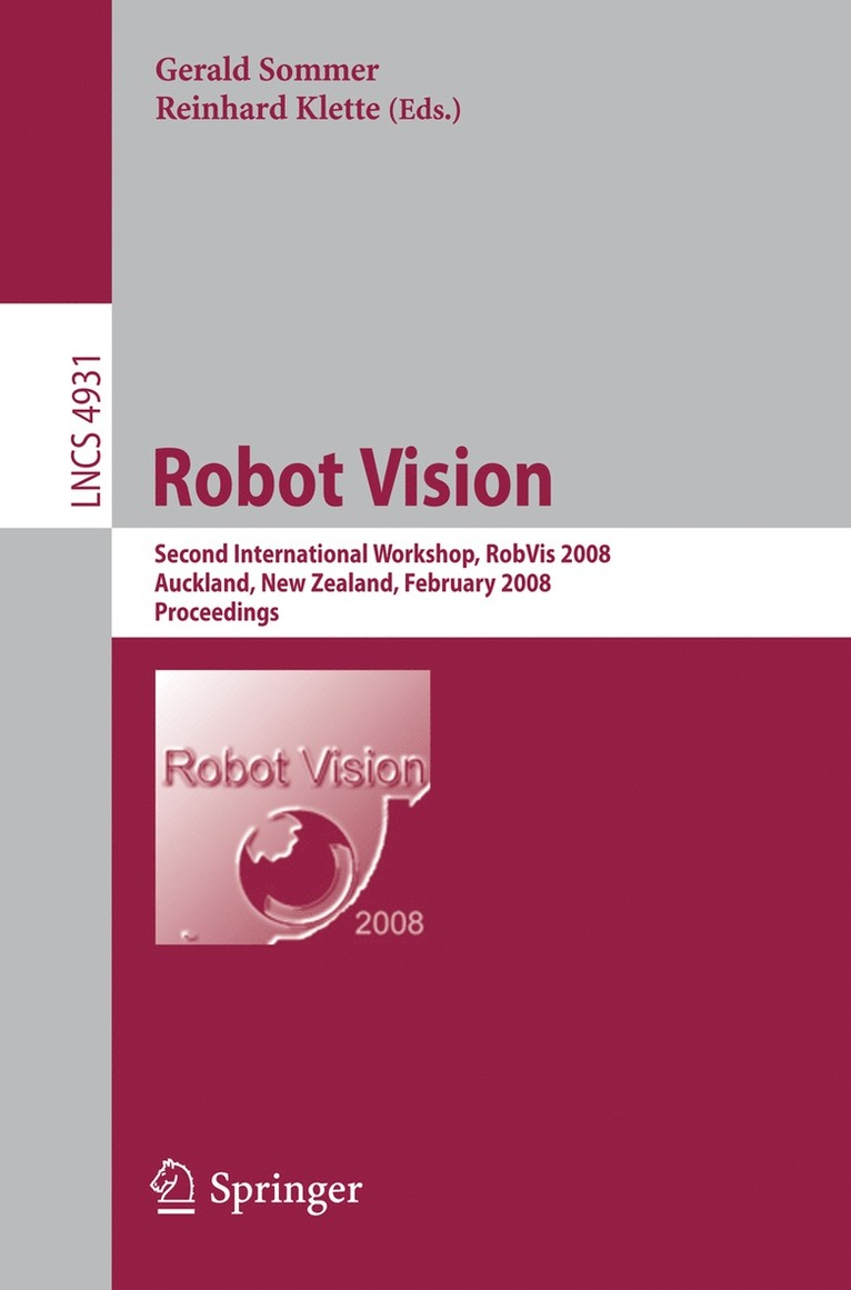 Gerald Sommer, Reinhard Klette - Robot Vision, Häftad