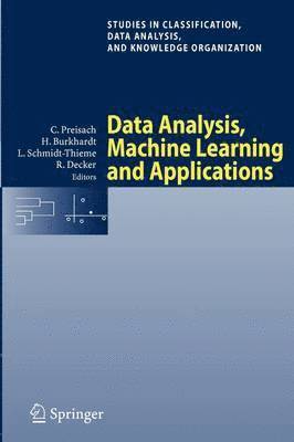 bokomslag Data Analysis, Machine Learning and Applications