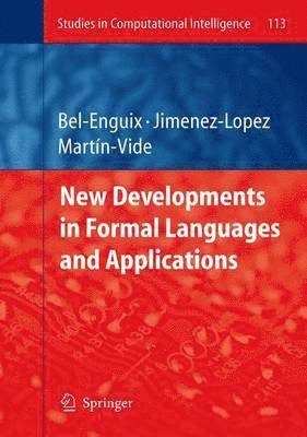 New Developments in Formal Languages and Applications 1