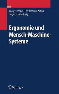 bokomslag Ergonomie und Mensch-Maschine-Systeme