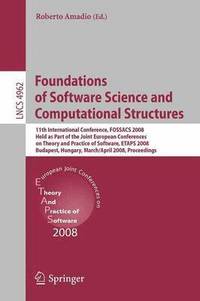 bokomslag Foundations of Software Science and Computational Structures