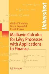 bokomslag Malliavin Calculus for Lvy Processes with Applications to Finance