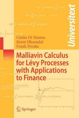 Malliavin Calculus for Lvy Processes with Applications to Finance 1