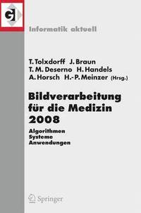 bokomslag Bildverarbeitung fr die Medizin 2008