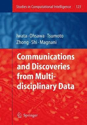 bokomslag Communications and Discoveries from Multidisciplinary Data