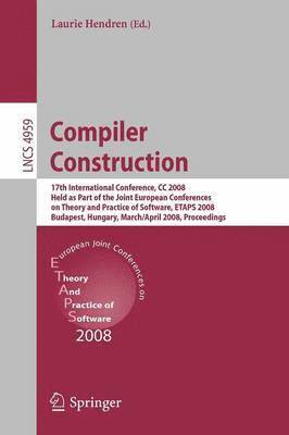 bokomslag Compiler Construction