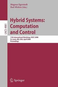 bokomslag Hybrid Systems: Computation and Control