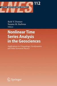 bokomslag Nonlinear Time Series Analysis in the Geosciences