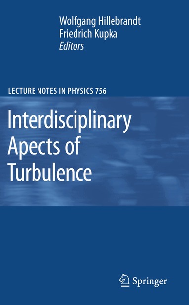 Wolfgang Hillebrandt, Friedrich Kupka - Interdisciplinary Aspects of Turbulence, Inbunden