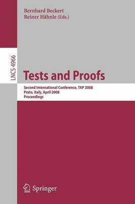 bokomslag Tests and Proofs