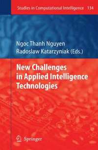 bokomslag New Challenges in Applied Intelligence Technologies