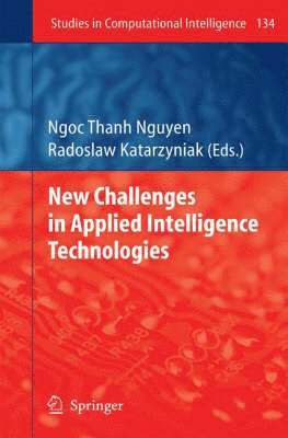 bokomslag New Challenges in Applied Intelligence Technologies