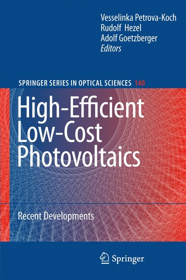 bokomslag High-Efficient Low-Cost Photovoltaics