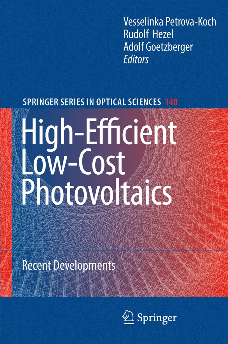 High-Efficient Low-Cost Photovoltaics