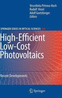 High-Efficient Low-Cost Photovoltaics 1