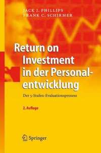 bokomslag Return on Investment in der Personalentwicklung