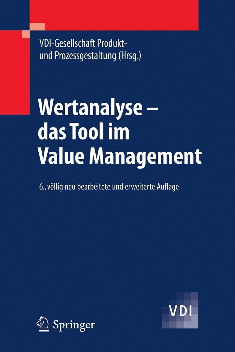 Wertanalyse - das Tool im Value Management 1