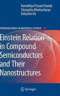 bokomslag Einstein Relation in Compound Semiconductors and Their Nanostructures