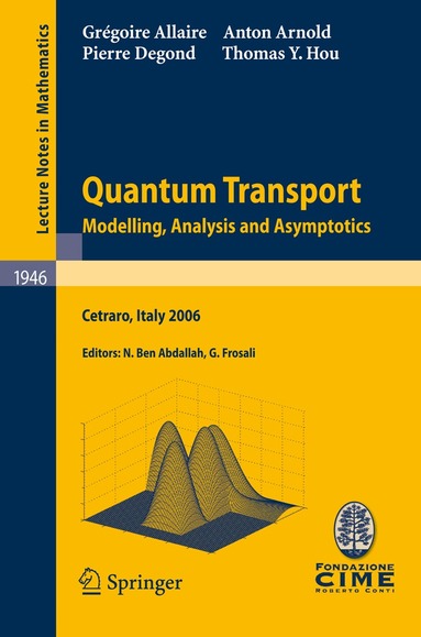 Grégoire Allaire, Anton Arnold, Pierre Degond, Thomas Y. Hou, Ben Abdallah Naoufel, Giovanni Frosali - Quantum Transport, Häftad