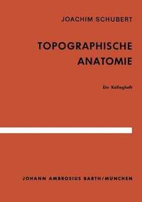 bokomslag Topographische Anatomie