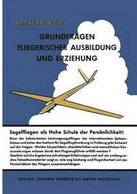 bokomslag Grundfragen fliegerischer Ausbildung und Erziehung