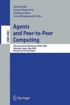 bokomslag Agents and Peer-to-Peer Computing