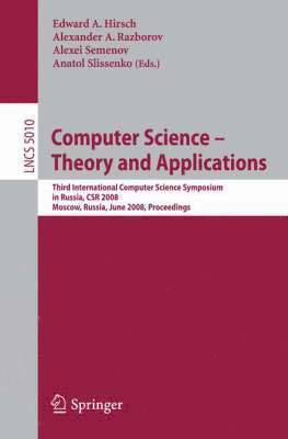 Computer Science - Theory and Applications 1