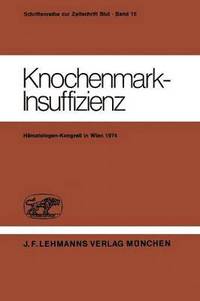 bokomslag Knochenmark-Insuffizienz