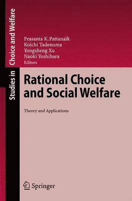 Rational Choice and Social Welfare 1