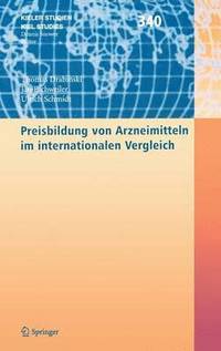 bokomslag Preisbildung von Arzneimitteln im internationalen Vergleich