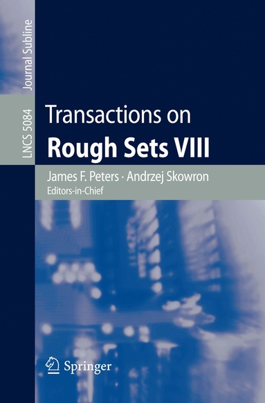 bokomslag Transactions on Rough Sets VIII