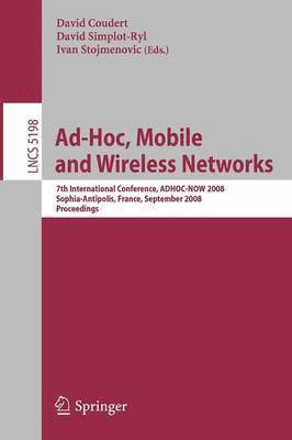 Ad-hoc, Mobile and Wireless Networks 1