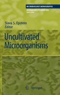 bokomslag Uncultivated Microorganisms