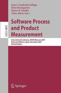 bokomslag Software Process and Product Measurement
