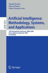 bokomslag Artificial Intelligence: Methodology, Systems, and Applications