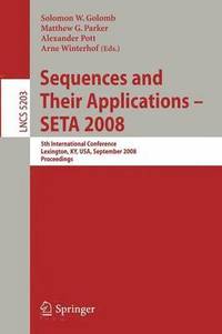 bokomslag Sequences and Their Applications - SETA 2008
