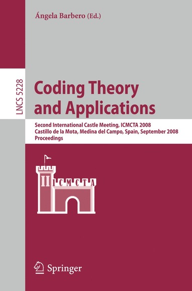 bokomslag Coding Theory and Applications