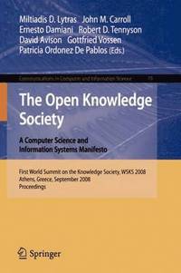 bokomslag The Open Knowledge Society