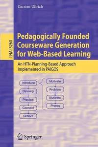 bokomslag Pedagogically Founded Courseware Generation for Web-Based Learning