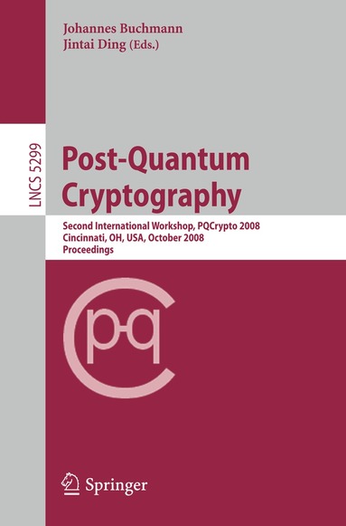 Johannes Buchmann, Jintai Ding - Post-Quantum Cryptography, Häftad